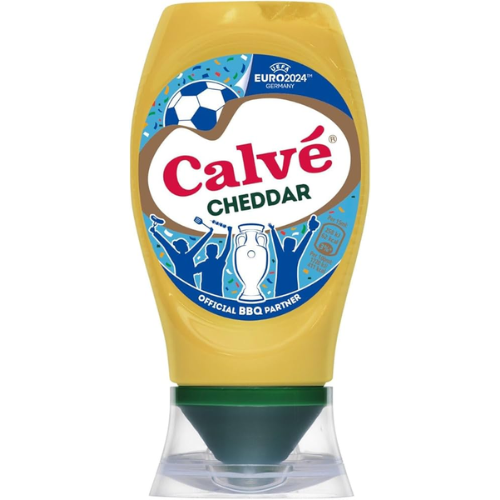 Calve cheddar saus 250 ml.