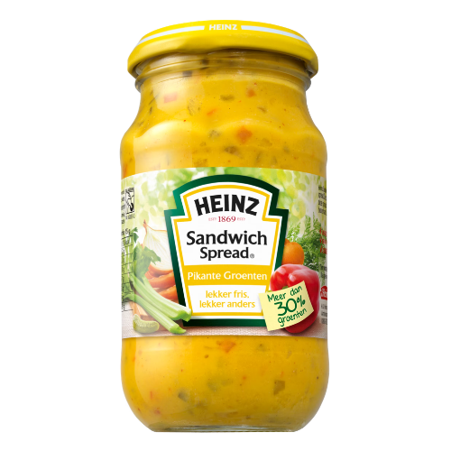 Heinz sandwich spread pikante groenten 300 gr.