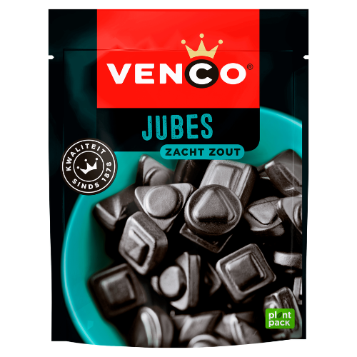 Venco jubes zacht zout stazak 235 gr