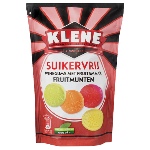 Klene sv fruitmunten 110 gr
