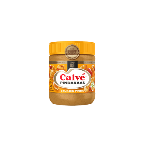Calve pindakaas met noot (en) 350 gr.
