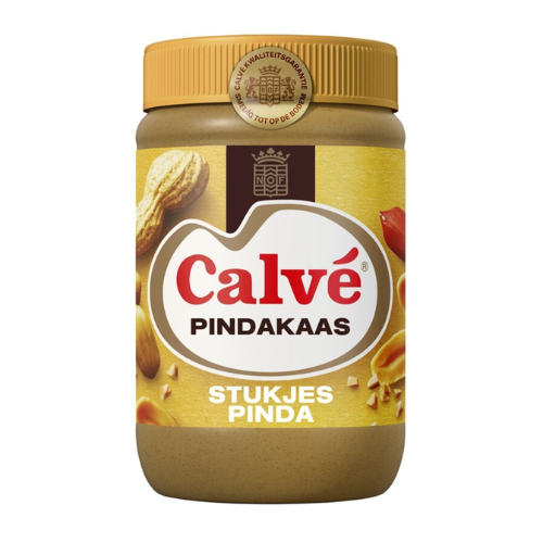 Calve pindakaas met noot 650 gr