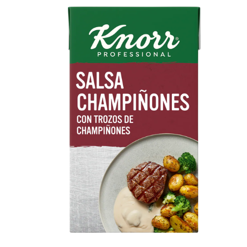 Knorr salsa champiñones 1,1 kg.