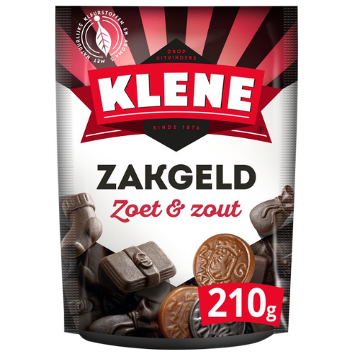 Klene zakgeld 210 gr