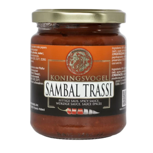 Koningsvogel sambal trassi 270 gr.
