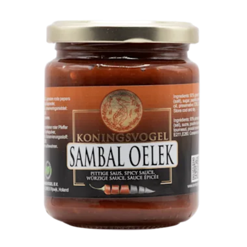 Koningsvogel sambal oelek 270 gr.