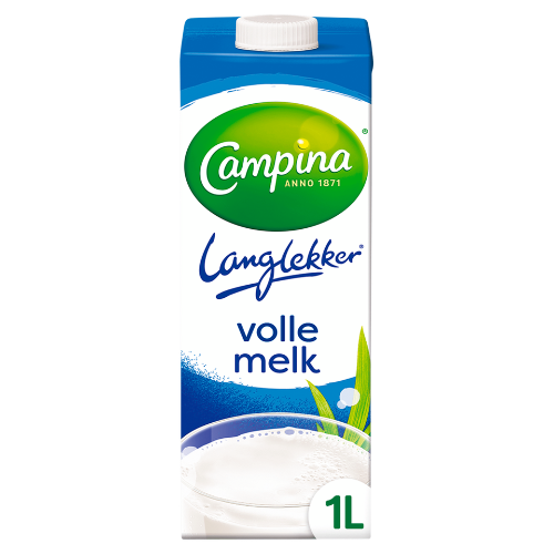 Campina langlekker volle melk 1 ltr