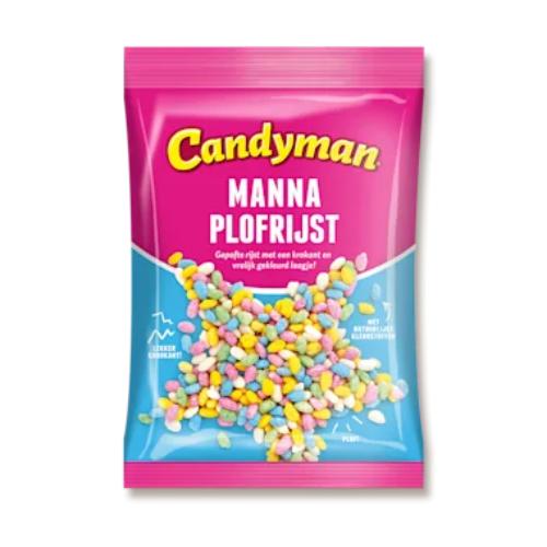 Candyman manna plofrijst 200 gr
