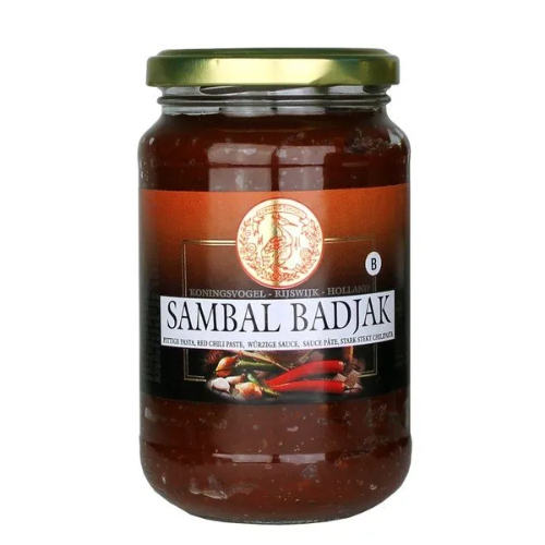 Koningsvogel sambal badjak 750 gr.