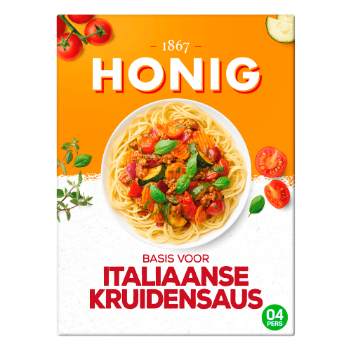 Honig italiaanse kruidensaus 68 gr