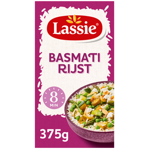Lassie basmatirijst extra 375 gr.