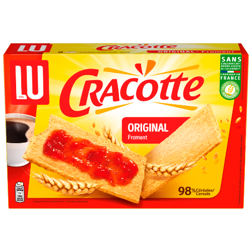 Lu cracottes naturel 250 gr