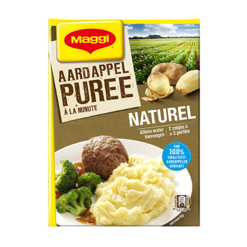Maggi aardappel puree melk/boter 2 st