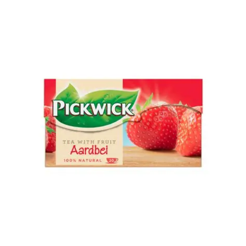 Pickwick aardbei thee 30 gr