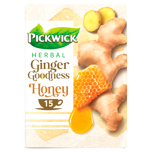 PICKWICK GINGER GOODNESS HONEY 15 ST