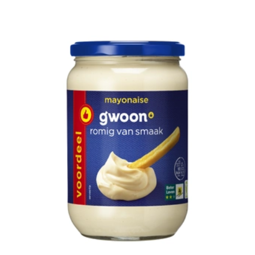 G'woon mayonaise 650 ml.