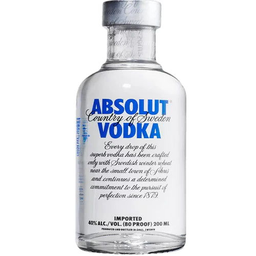 ABSOLUT VODKA PET. 20 CL.