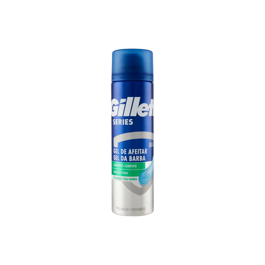 GILLETTE GEL AFEITAR PIEL SENSIBLE 200 ML.