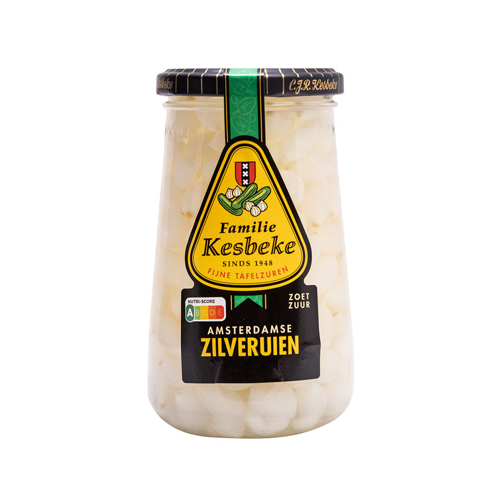KESBEKE AMSTERDAMSE ZILVERUITJES 370 ML.