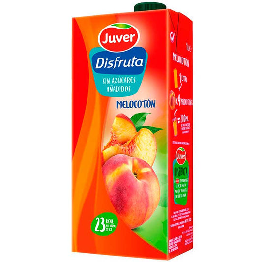JUVER DISFRUTA MELOCOTÓN 1 LTR.