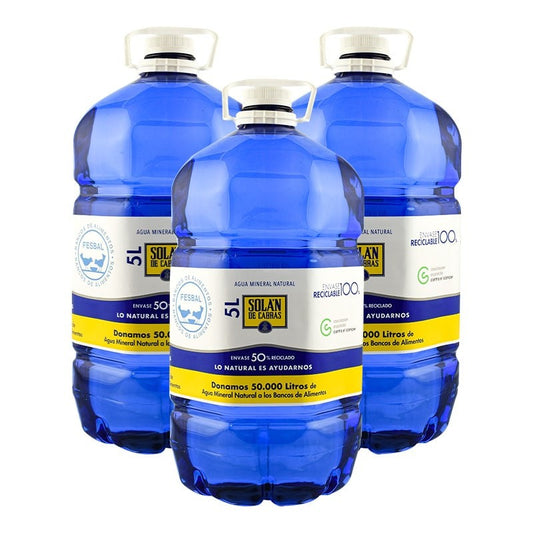 SOLAN DE CABRAS AGUA 3x5 LTR.