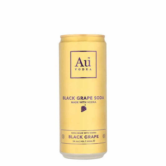 AU VODKA + BLACK GRAPE 33 CL.