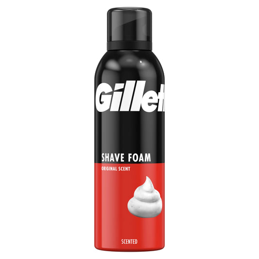 GILLETTE ESPUMA AFEITAR CLASSIC 200 ML.