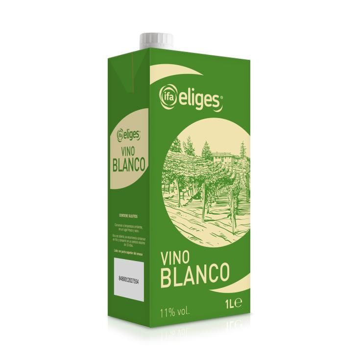 IFA-ELIGES VINO BLANCO BRIK 12x1 LTR.