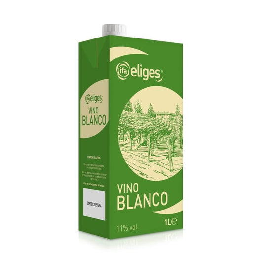 IFA-ELIGES VINO BLANCO BRIK 12x1 LTR.