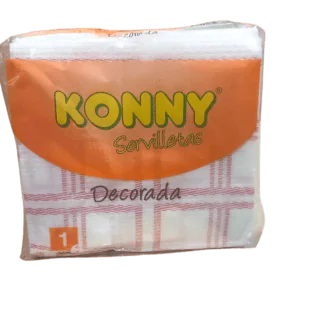 KONNY SERVILLETAS BLANCAS 33x33