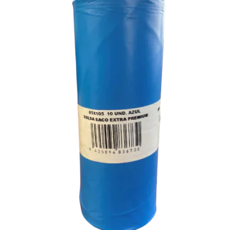BOLSA BASURA EXTRAPREM. 85x105 AZUL 10 U.