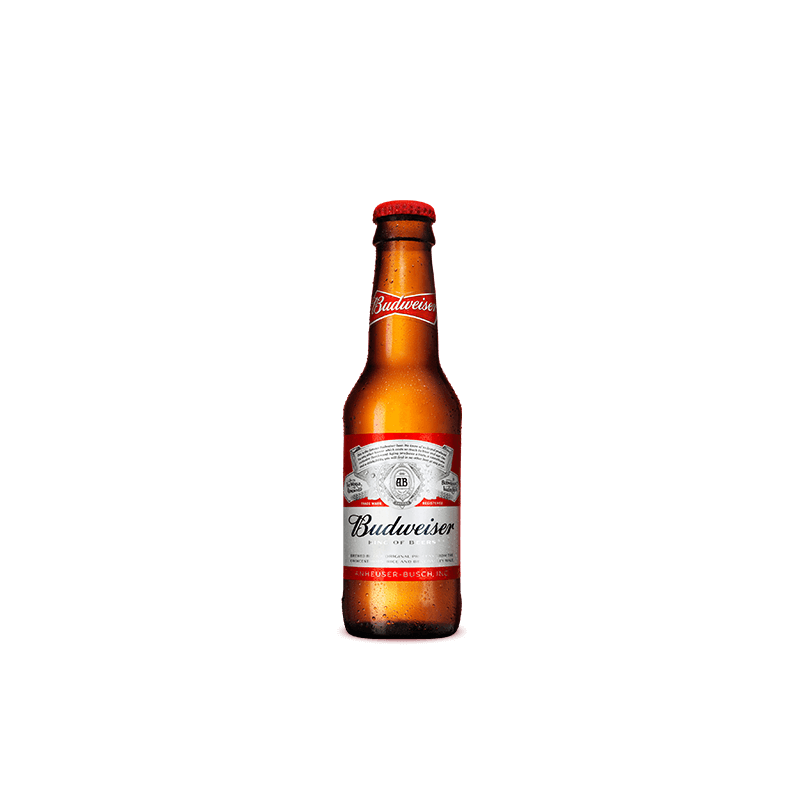 BUDWEISER BOTELLA 24x33 CL.