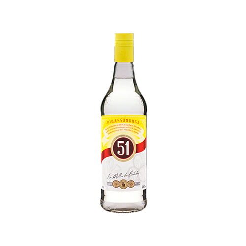 CACHACA 51 AGUARDIENTE 1 LTR.