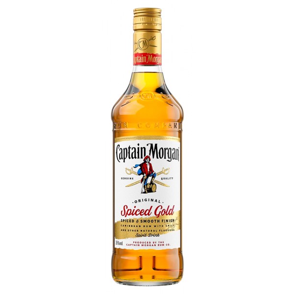 CAPTAIN MORGAN SPICED GOLD 1 LTR.