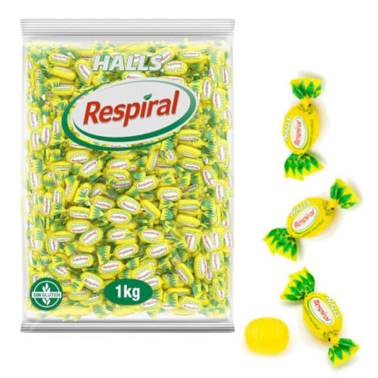 RESPIRAL CARAMELOS LIMÓN 1 KG.