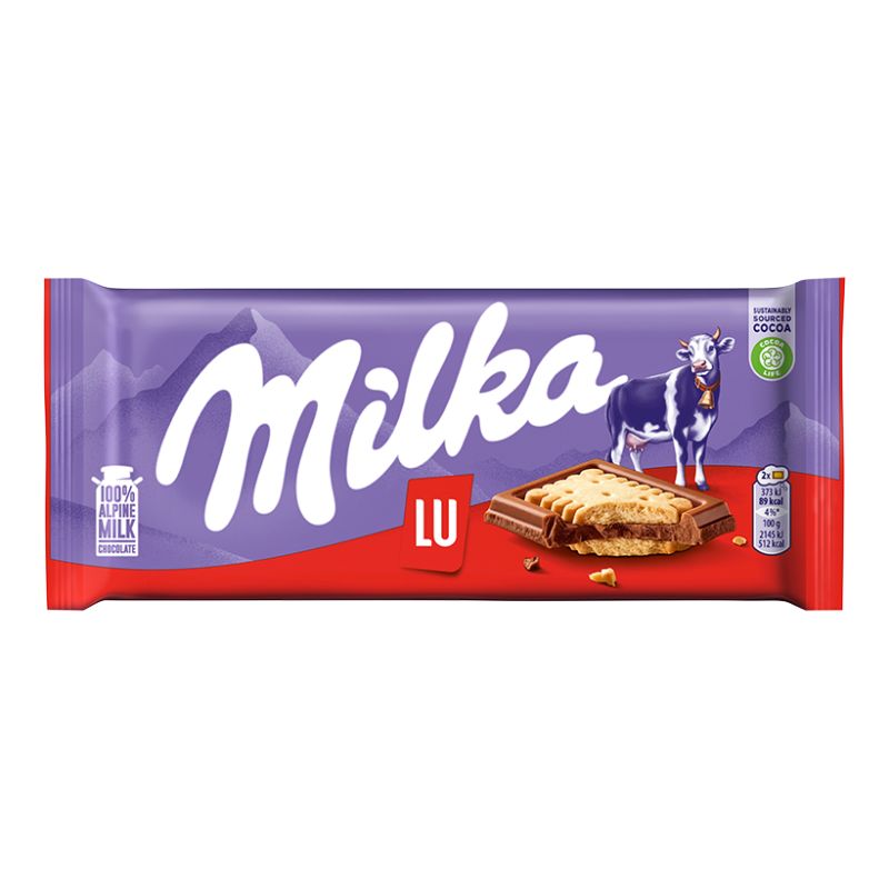 MILKA CHOCOLATE LU 87 GR.