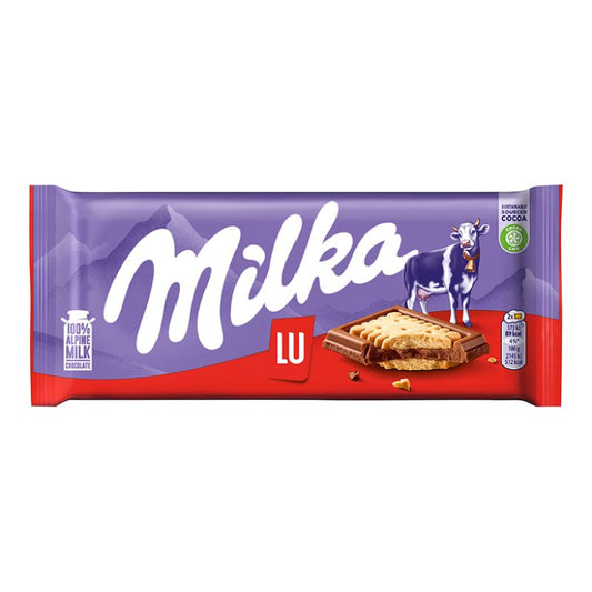 MILKA CHOCOLATE LU 87 GR.