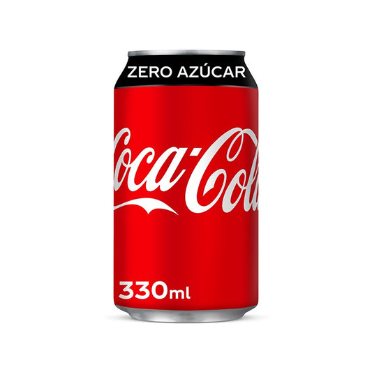 COCA-COLA ZERO IMPORT LATA 33 CL.