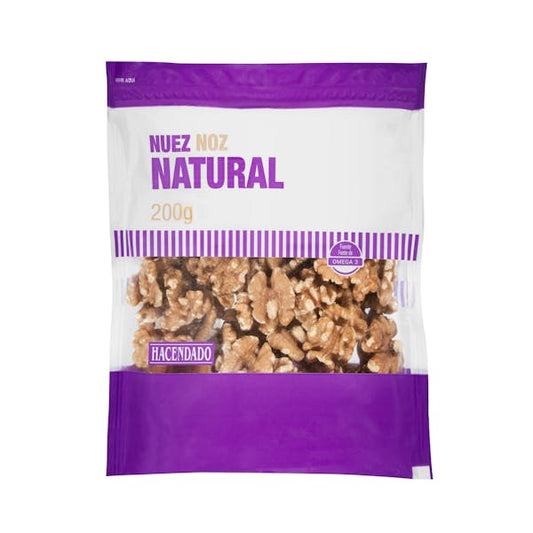 HD NUEZ NATURAL PELADA 200 GR.