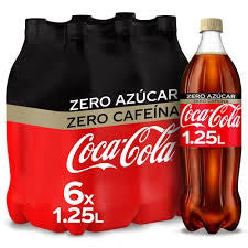 COCA-COLA ZERO 6x1,25 LTR.