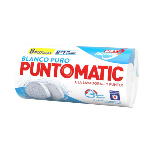 PUNTOMATIC DETERG. TUBO BLANCO 8 PAST.