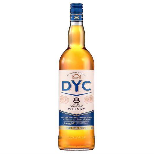 DYC 8 AÑOS WHISKY 70 CL.