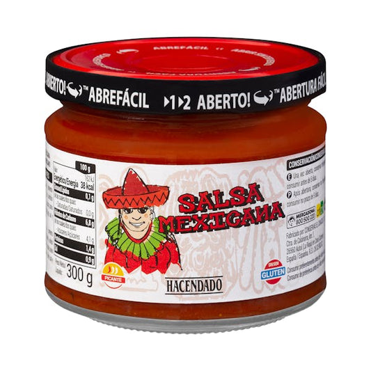 HD SALSA MEXICANA TARRO 300 GR.