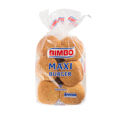 BIMBO MAXI-BURGER HOST. 12 UND.