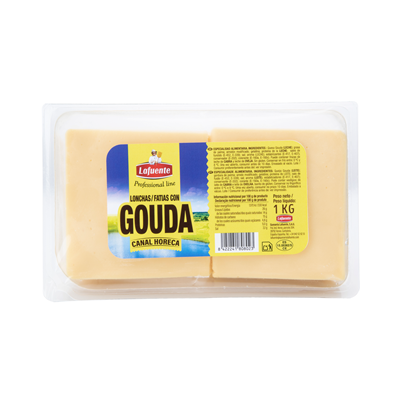 LA FUENTE GOUDA LONCHAS 1 KG.