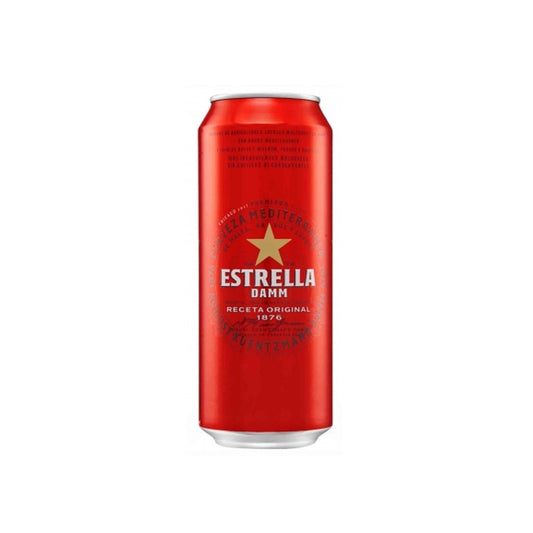 ESTRELLA DAMM CERVEZA LATA 24x50 CL.