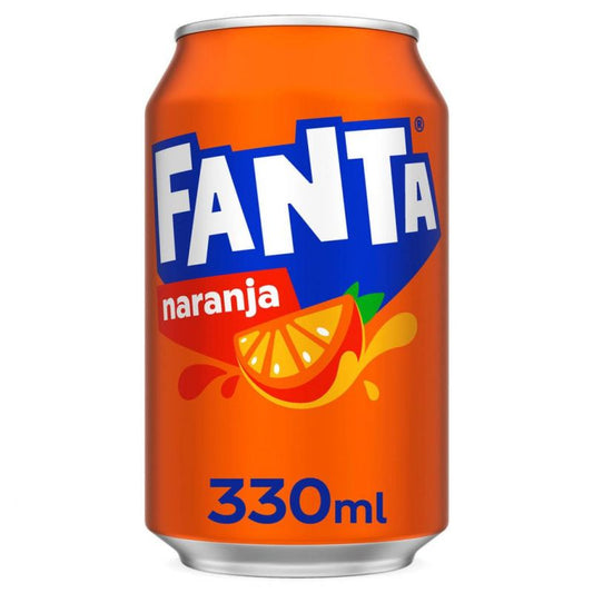 FANTA NARANJA LATA 33 CL.