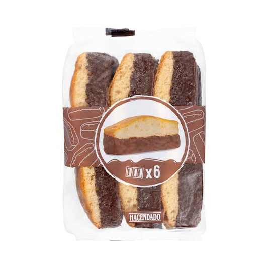 HD BOCADITOS CACAO 6 UND. 500 GR.