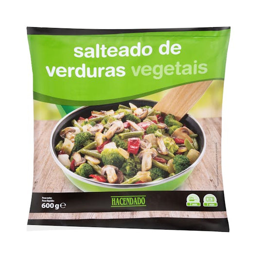 HD SALTEADO VERDURAS ULTRACONG. 600 GR.