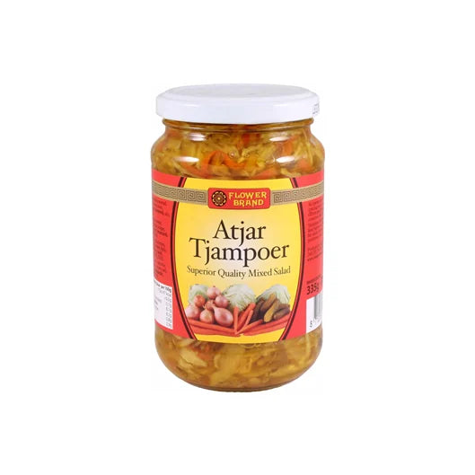 FLOWER BRAND ATJAR TJAMPOER 530 GR.